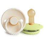 FRIGG Rope Latex 2-Pack Cream/Green Tea by mushie
