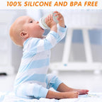 Silicone Sleeves for Avent Glass Natural Baby Bottle, 3 Pack Bottles Shatter - Image 5