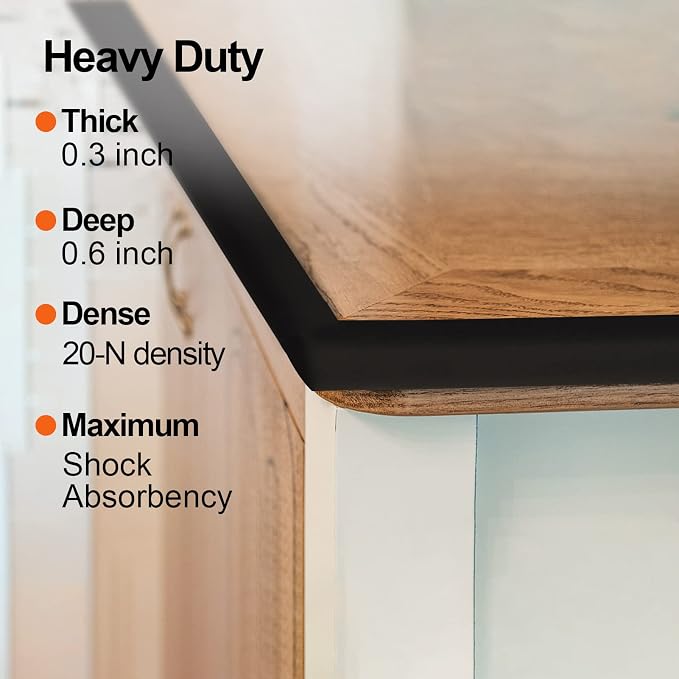 Baby Proofing Edge and Corner Guards, Safety Furniture Bumper - Image 2