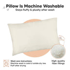 KeaBabies 2-Pack Toddler Pillow 13x18 - Image 4
