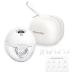 Momcozy M5 Hands-Free Wearable Breast Pump, Double-Sealed Flange by Momcozy