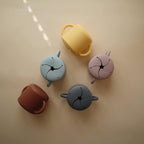 mushie Silicone Snack Cup | Spill Proof Food Container - Image 6