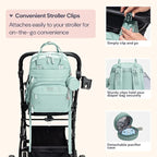 BabbleRoo Diaper Bag Backpack - Image 7