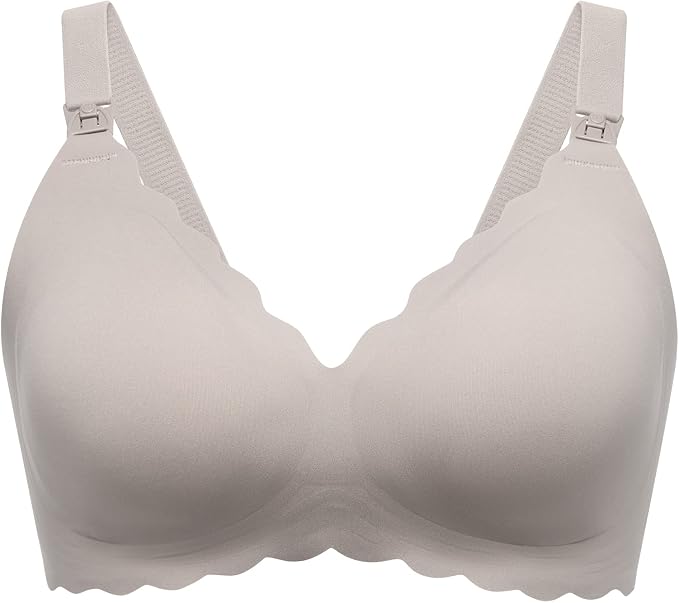 Momcozy Nursing Bras for Breastfeeding, Seamless Pregnancy Maternity Bra by Momcozy