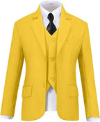 Visaccy Boys Suits Slim Fit Dress Clothes Ring Bearer Outfit - Image 3