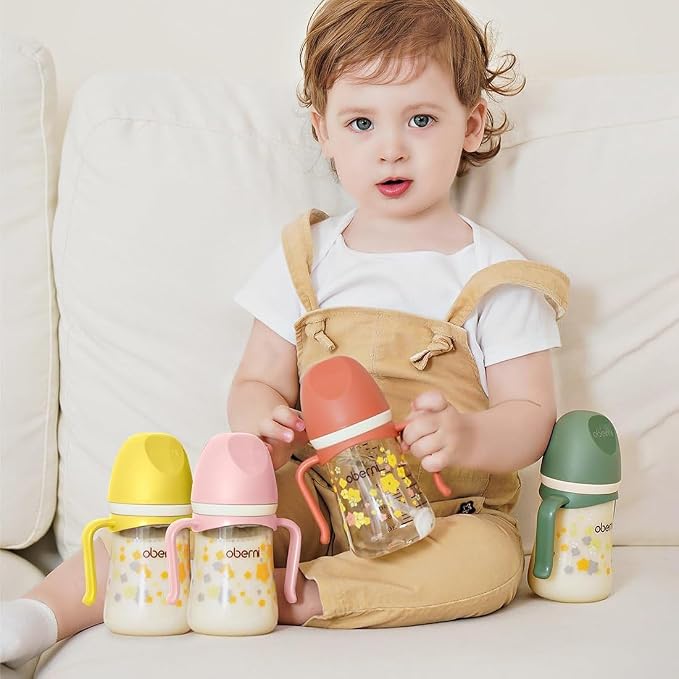 Baby Sippy Cup 240ml/8oz, Toddler Water Drinking Bottle - Image 2
