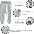 HUAER& Baby Boy's Jogger Pants Dinosaur Car Animal Print Drawstring Elastic - Image 2