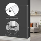 4 PCS Wall Corner Protectors, Self-Adhesive Plastic Baby Corner Protectors & - Image 5