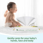 100% USA Cotton Baby Wipes, 99% Purified Water Unscented Wet Wipes - Image 5