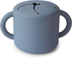mushie Silicone Snack Cup | Spill Proof Food Container by mushie