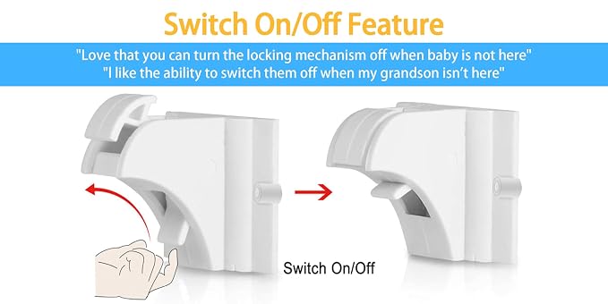 Vmaisi Magnetic Cabinet Locks for Babies - Image 3