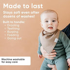 Copper Pearl 4 Pack Soft Cotton Baby Bibs - Image 3