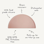 mushie Silicone Placemat for Kids | BPA-Free Non-Slip Design - Image 8