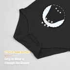 Jimonda Baby Bodysuits Rayon from Bamboo Short Sleeve Baby Boys Girls Rompers - Image 7