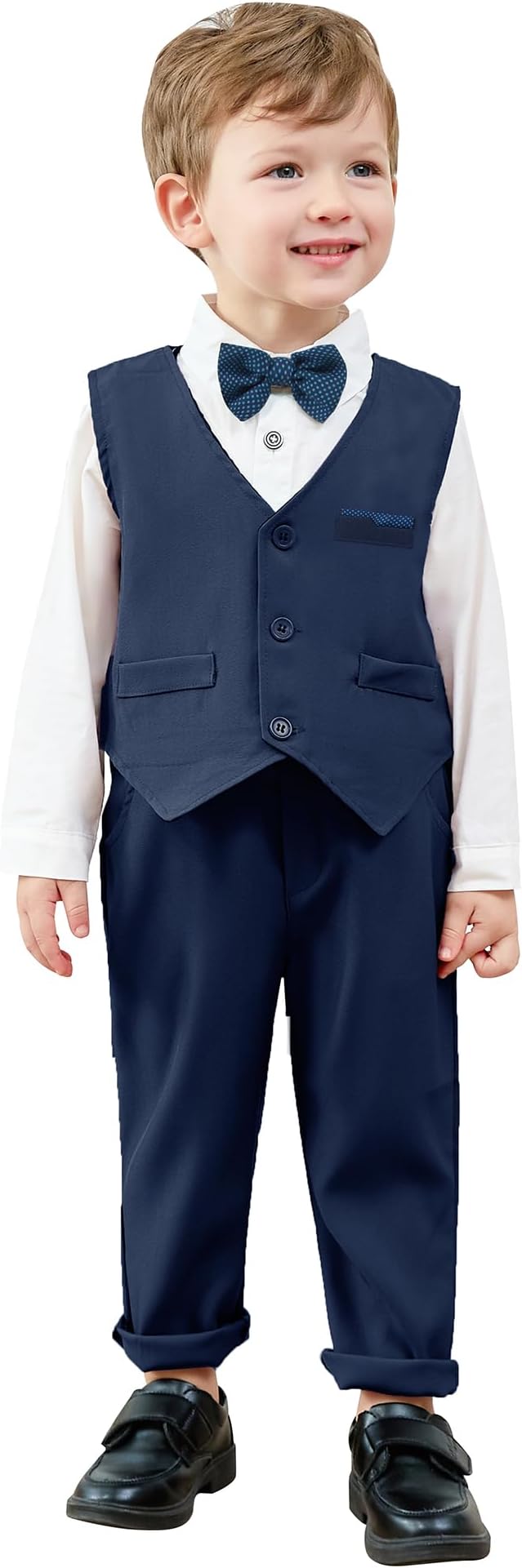 nilikastta Toddler Baby Boy Clothes Suit Gentleman Wedding Outfits Formal Dress - Image 4