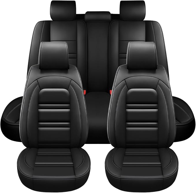 Seat Covers for Chevy Malibu 2004-2025 | 5-Seats Leather Seat Covers by PACKMACH