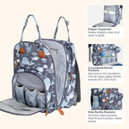 BabbleRoo Diaper Bag Backpack - Image 4