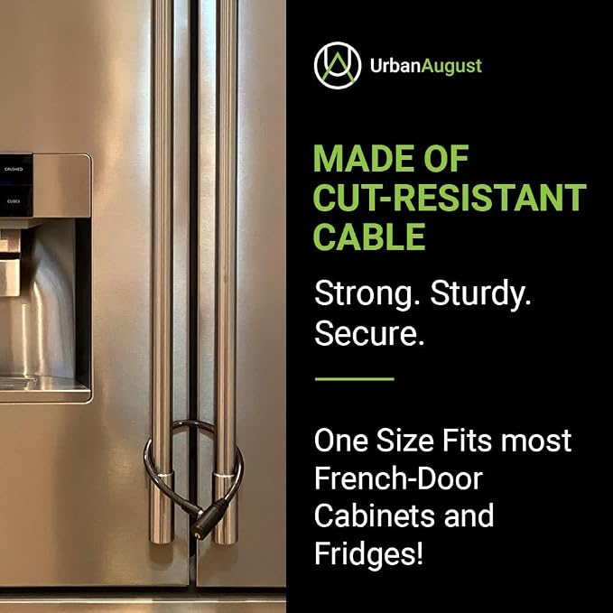 Urban August Child-Proof Refrigerator Lock - Image 4