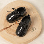 ohsofy Infant Baby Boy Oxford Shoes PU Leather Loafers Rubber and Soft Sole - Image 5