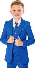 Boys’ Formal Suit 5 Piece Set, Toddler Tuxedos by KEYWANTS