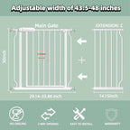 TSAYAWA Walk Through Baby Gate - Image 2