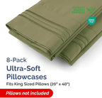 King Pillow Cases Set of 8 - Image 2