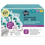 Tommee Tippee Advanced Anti-Colic 12 Piece Set, 5 oz and 9 oz BPA Free Bottles - Image 8