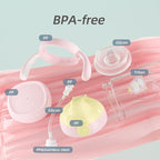 Piifur Tritan Sippy Cup with Storage Lid - Image 2