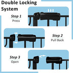 TSAYAWA Baby Gate Extra Wide Fits 29.51-85.81 inch Wide Opening - Image 4