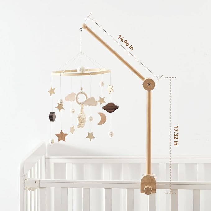 let's make Baby Crib Mobile Arm - Image 3