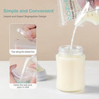200 Pcs Breastmilk Storage Bags, 8oz Breast Milk Storing Bag - Image 4