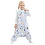 WONDAY Toddler Sleep Sack with Feet, 0.5 Tog Sleeping Sacks by WONDAY