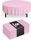 Pureegg Plastic Table Cloth Disposable 8 Pack, Easter Party, Valentines by Pureegg