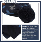 JANGANNSA Knitted Baby Hat Scarf Set Winter Warm Boys Girls Beanie Fleece - Image 3