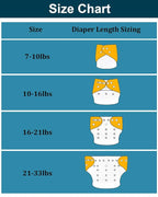 babygoal Cloth Diaper Covers 6 Pack - Image 6