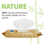 ECO BOOM Bamboo Baby Wipes | natural | 100% Plant-Based & fragrance free | - Image 4