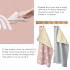 Owlowla Baby Diaper Changing Pad Portable Changing Mat Travel Changing Pad Liner - Image 3