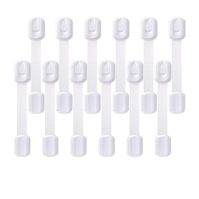 12 Pack Vmaisi Multi-Use Adhesive Straps Locks - Image 5
