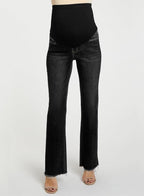 BLENCOT Maternity Jeans for Women Over Belly Pregnancy Pants Comfy Pregnant - Image 7
