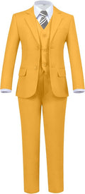 Boys' 5 Piece Formal Suit Set by Hipfun