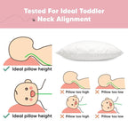 KeaBabies 2-Pack Toddler Pillow 13x18 - Image 7