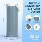 Portable Breast Milk Cooler for Travel, 22oz Large Capacity Breastmilk Chiller - Image 5