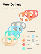 4-Pack Silicone Sleeves for Philips Avent Glass Bottles, BPA-Free - Image 6