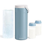 Portable Breast Milk Cooler for Travel, 22oz Large Capacity Breastmilk Chiller by AOOTSMILE