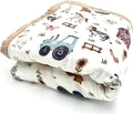 Organic Cotton Muslin Baby Blanket by Natchiketa