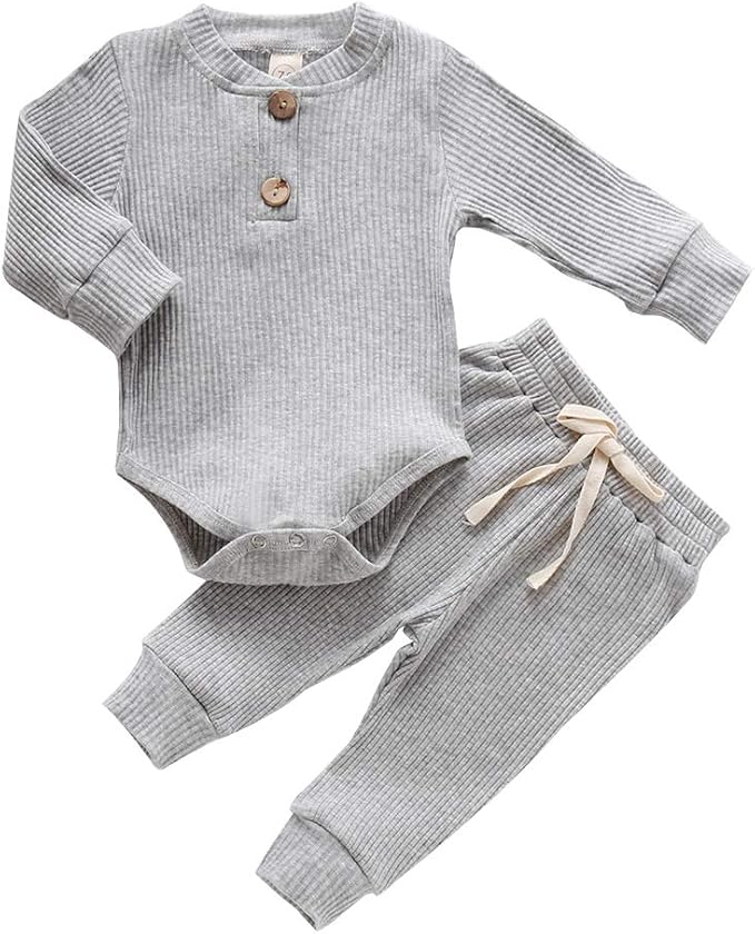 Bmnmsl Newborn Baby Boy Fall Clothes 3 6 12 18 24 Months Outfits Long Sleeve by Unknown