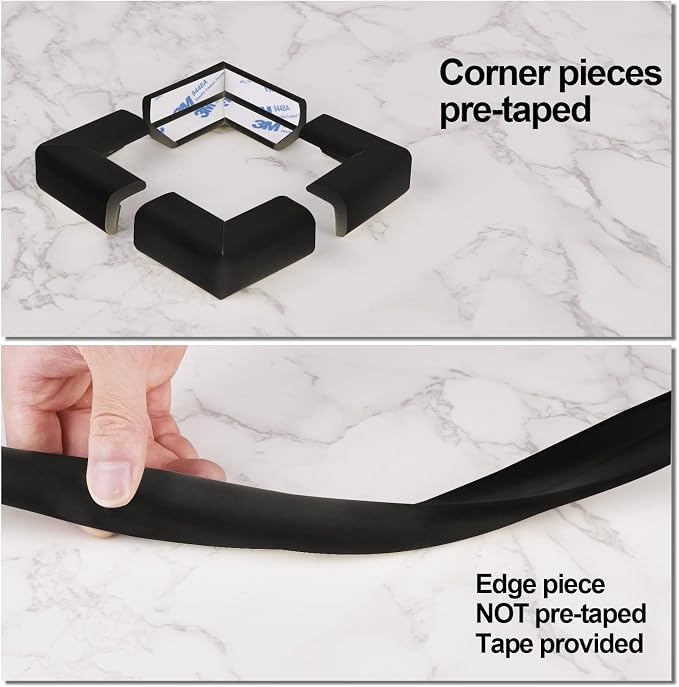 Baby Proofing Edge and Corner Guards, Safety Furniture Bumper - Image 4