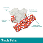 Simple Being Reusable Cloth Diapers, Double Gusset, One Size Adjustable - Image 7