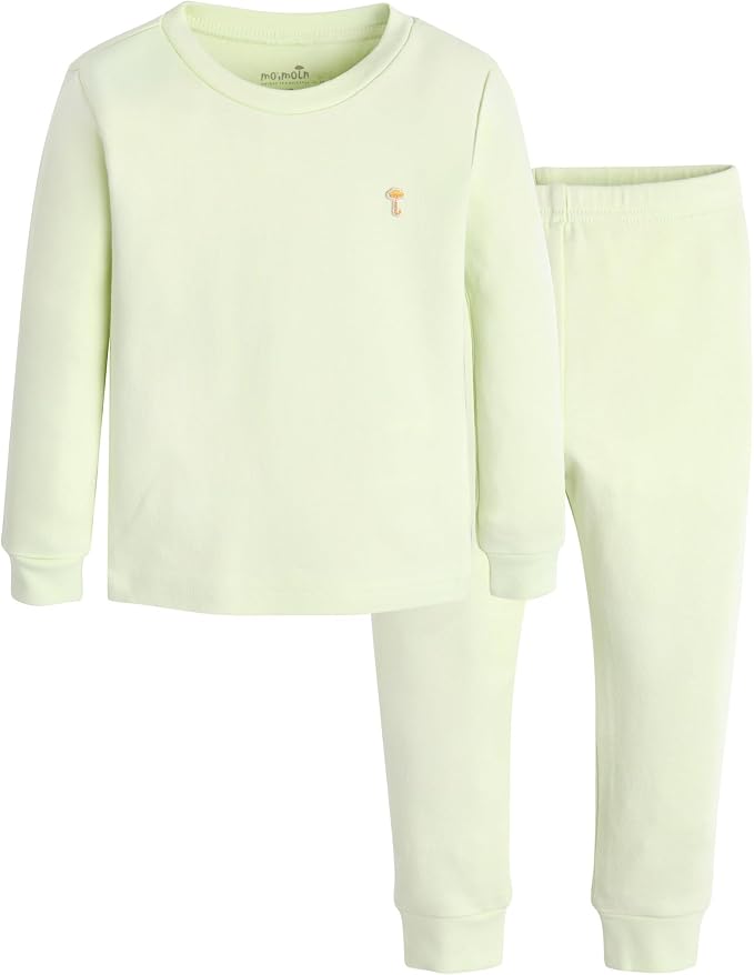 moimoln 6M-8Y Modal Cotton Solid Soft Breathable Baby Toddler Boys Girls Snug by moimoln