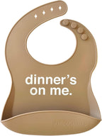 Denver James Silicone Feeding Bibs | Dishwasher Safe. Waterproof. Adjustable. - Image 3